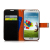 Funda Momax Flip Diary para el Samsung Galaxy S4 - Negro / Naranja 6