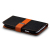 Momax Samsung Galaxy S4 Flip Diary Case - Black / Orange 7