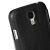 Melkco Leather Face Cover Case for Samsung Galaxy S4 - Black 3