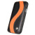 Melkco Leather Flip Case For Samsung Galaxy S4 - Black/Orange 2