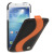 Melkco Leather Flip Case For Samsung Galaxy S4 - Black/Orange 4