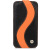 Melkco Leather Flip Case For Samsung Galaxy S4 - Black/Orange 6