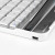 Aluminium Bluetooth Keyboard Stand for iPad Mini 3 / 2 / 1 - White 6
