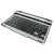 Aluminium Bluetooth Tastatur für iPad Mini 2 / iPad Mini in Schwarz 3
