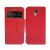 Sonivo Sneak Peak flip Case Galaxy S4 Tasche in Rot 5