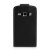 Leather Style Flip Case for Samsung Galaxy Fame- Black 2