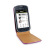 House Flip effet cuir Samsung Galaxy Fame - Violette 2