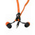 Zippit 3,5mm Kopfhörer in Orange 4