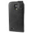 Housse Flip Samsung Galaxy S4 Mini Encase - Noire 2