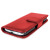 Galaxy S4 Mini Ledertasche Style Wallet in Rot 6