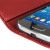 Galaxy S4 Mini Ledertasche Style Wallet in Rot 8