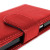 Galaxy S4 Mini Ledertasche Style Wallet in Rot 10