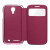 Spigen Ultra Flip View Cover Galaxy S4 Tasche in Rot Metallic 3