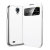 View Cover Samsung Galaxy S4 Spigen Ultra Flip - Blanche métallique 4