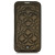 Uunique Quilted Leather Folio Case for Samsung Galaxy S4 - Bronze 4