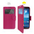 Sonivo Sneak Peek Flip Case for Samsung Galaxy Mega 6.3 - Pink 3