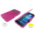 Sonivo Sneak Peek Flip Case for Samsung Galaxy Mega 6.3 - Pink 6