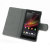 PDair Leather Book Type Case for Sony Xperia L - Black 5