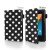 Adarga Google Nexus 7 2013 Stand and Type Case - Black Polka 4