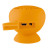 Gum Rock Bluetooth Portable Suction Speaker Stand - Orange 3