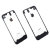 iPhone 4S / 4 Transparent Front & Rear Panel Set - Black 4