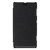 Melkco Premium Leather Flip Case for Xperia L - Black 2