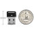 USB Nano Micro SD(HC) Card Reader - Black 4