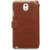 Zenus Masstige Lettering Diary Case for Samsung Galaxy Note 3 - Brown 3