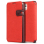 Zenus Masstige Color Edge Diary Case for Galaxy Note 3 - Red / Brown 4