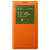 Galaxy Note 3 Tasche S View Premium Cover in Orange 3