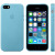 Original iPhone 5S / 5 Lederhülle in Blau 3