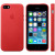 Official Apple iPhone 5S / 5 Leather Case - Red 3
