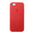 Official Apple iPhone 5S / 5 Leather Case - Red 4