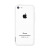 Pinlo Bladedge Bumper Case for iPhone 5C - White Clear 6