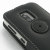Pdair Leather Top Flip Case for Nokia Lumia 620 - Black 2