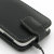 Pdair Leather Top Flip Case for Nokia Lumia 620 - Black 5