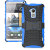 ArmourDillo Hybrid Protective Case for HTC One Max - Blue 5