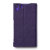 Zenus Minimal Diary Case for Sony Xperia Z1 - Purple 7