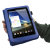 Folio Leather Style Stand Case and Hand Grip for Tesco Hudl - Blue 2