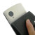 PDair Leather Slaap/Waak stand Flip Case voor Nexus 5 - Zwart 5