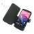 PDair Lederen Slaap/Waak Book case  voor Nexus 5 - Zwart 3