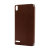 Huawei Edge Flip Case for Ascend P6 - Brown 3