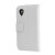 Adarga Leather Style Wallet Stand Case for Google Nexus 5 - White 2