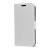 Adarga Leather Style Wallet Stand Case for Google Nexus 5 - White 3
