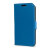 Adarga Leather Style Wallet Stand Case For Google Nexus 5 - Blue 2