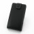 Pdair Leather Nokia Lumia 525 / 520 Top Flip Case - Black 5