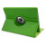 Rotating Leather Style Stand Case for iPad Air - Green 9