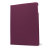 Rotating Leather Style Stand Case for iPad Air - Purple 3