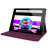 Rotating Leather Style Stand Case for iPad Air - Purple 8
