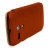 Pudini Leather Style Flip Case for Moto G - Brown 9